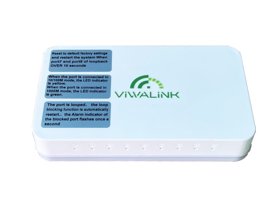 8-port Gigabit WEB Managed Ethernet Switch